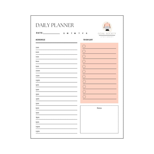 A5 Daily Planner